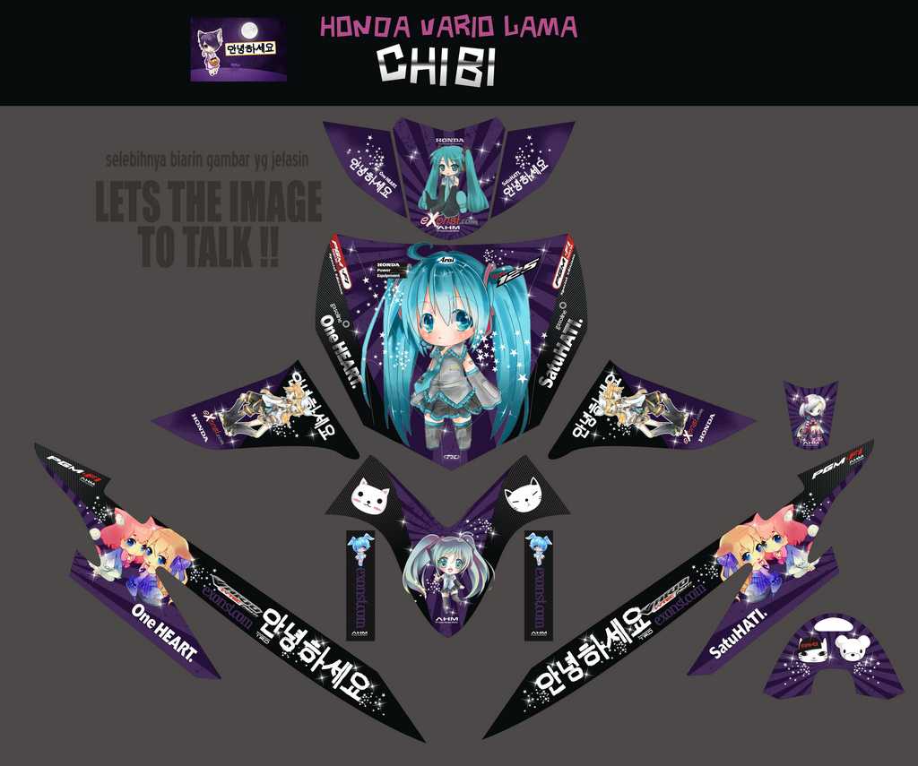 SM52 HONDA VARIO LAMA-CHIBI SolusiPrint